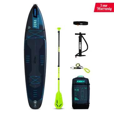 SUP 17/ Jobe Duna 11'6" Package infl. SUP Board Steel Blue