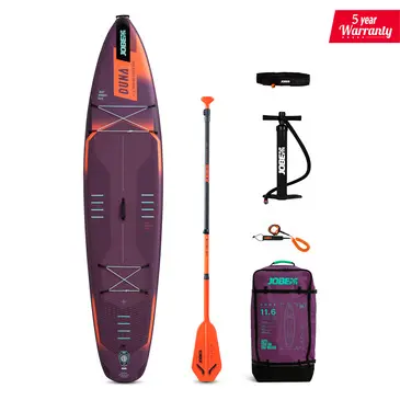 Jobe Duna 11'6" Package infl. SUP Board Sunset Purple