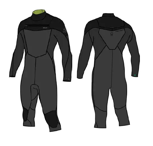 Prolimit Neopren Fusion Steamer OverKnee Freezip