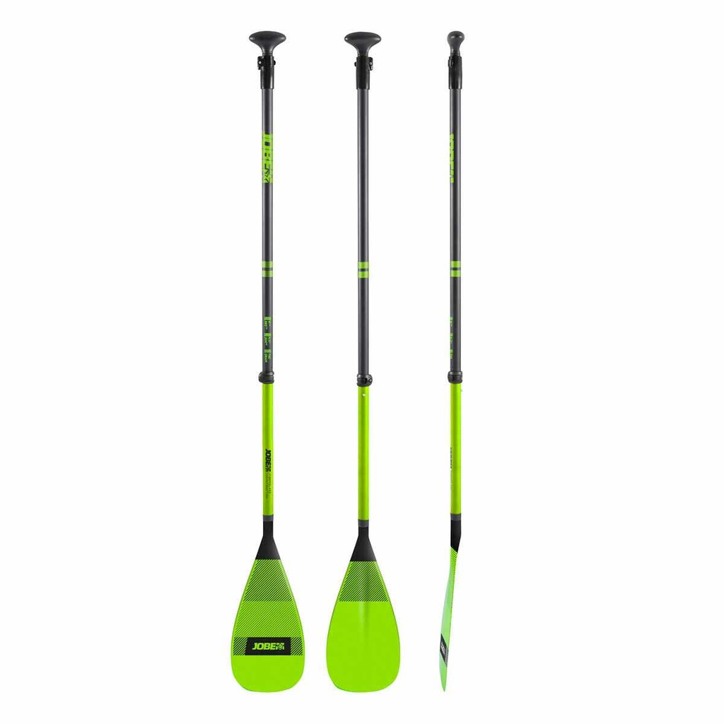 Jobe Fiberglass SUP Paddel Orange Dreiteilig