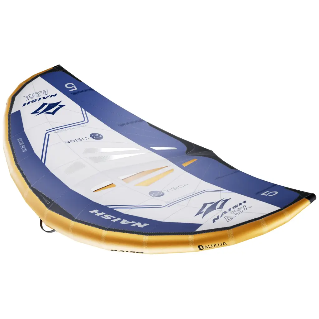 Naish Wing ADX NVision white/blue 6.0m inkl. Boom od. Handle / 2026 / Demo